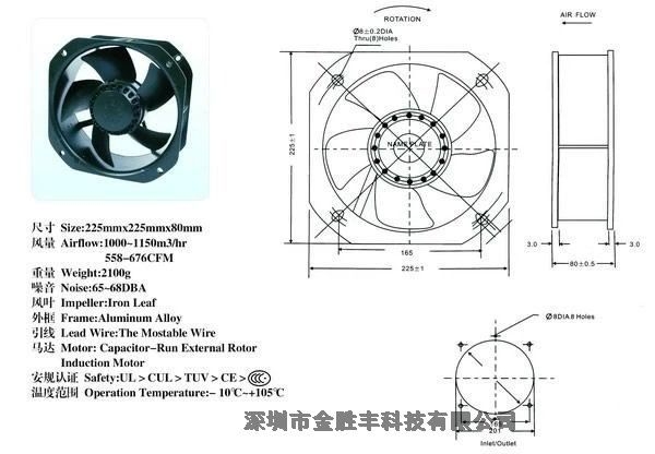 防爆耐高溫22580風(fēng)扇、防爆耐高溫22580風(fēng)機(jī)