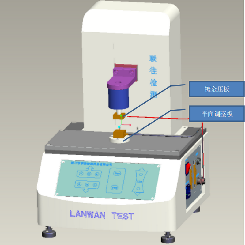 導電泡棉壓力阻抗試驗機