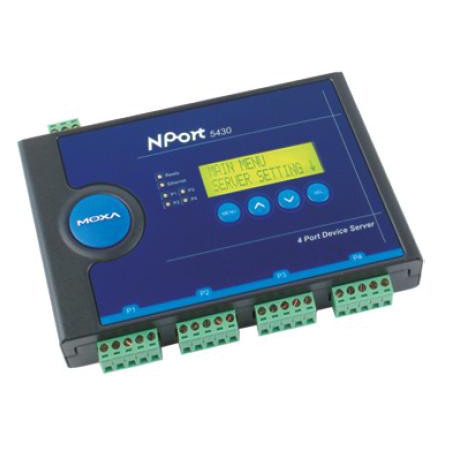 NPort 5430 摩莎moxa 4-Port RS422/485 串口設備