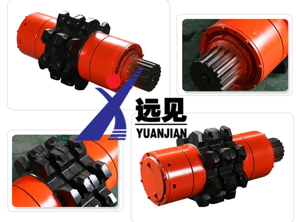 SZZ630/132轉(zhuǎn)載機(jī)機(jī)尾鏈輪組件  鏈輪軸組