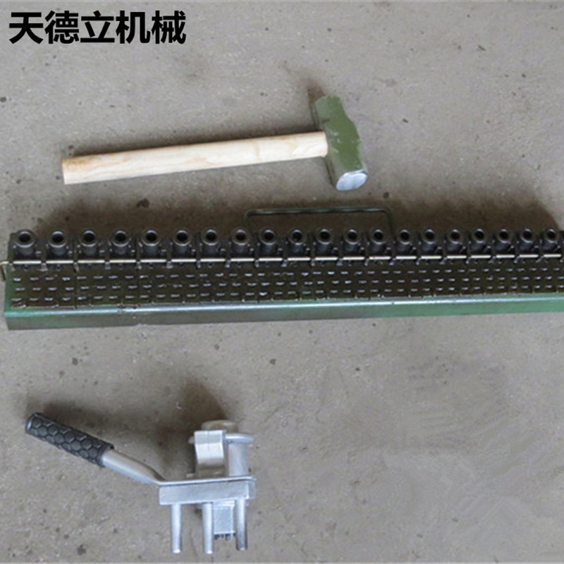 內(nèi)蒙古SK-1200型拉桿釘扣機(jī)  高強(qiáng)度輸送帶訂扣 六釘扣裝訂省力實(shí)惠