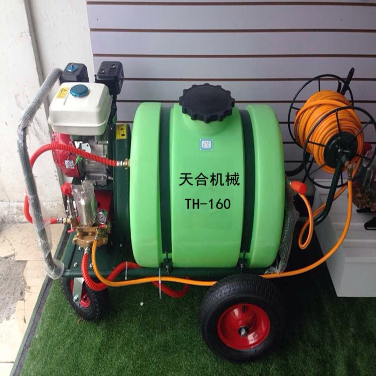 靈活自走式柴油打藥車(chē) 手推噴霧器手推打藥機(jī) 400升大容量手推四輪噴霧機(jī)