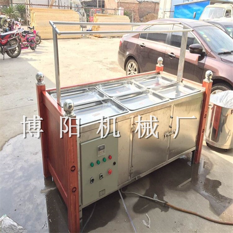 大型商用腐竹油皮機(jī) 大型腐竹加工生產(chǎn)機(jī)器  酒店飯店現(xiàn)做現(xiàn)賣豆皮機(jī) 新款實(shí)木裝飾