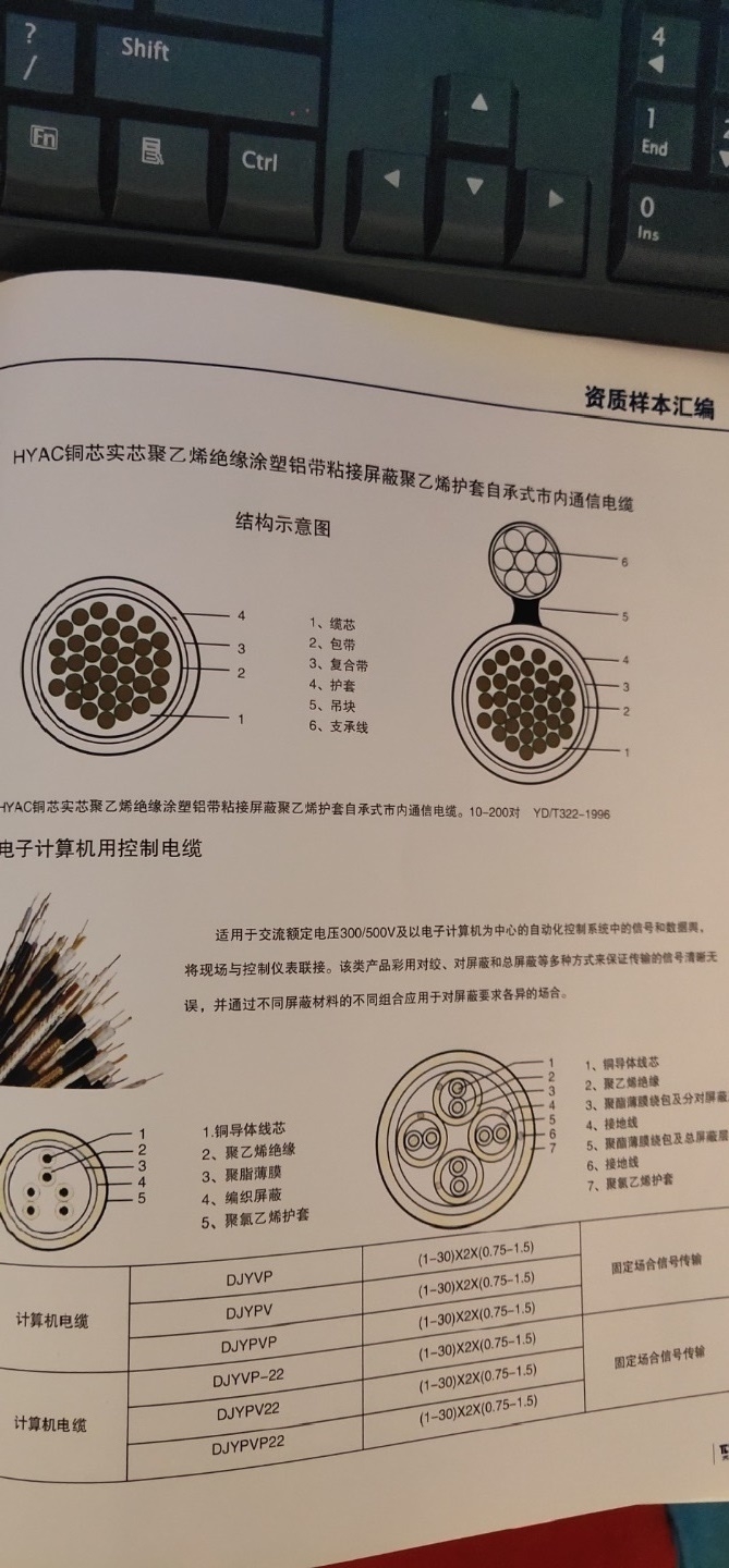 市內(nèi)通信電纜HYAC天聯(lián)牌電線電纜廠家