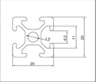 20國(guó)標(biāo)鋁型材 展示臺(tái)型材 工具箱型材