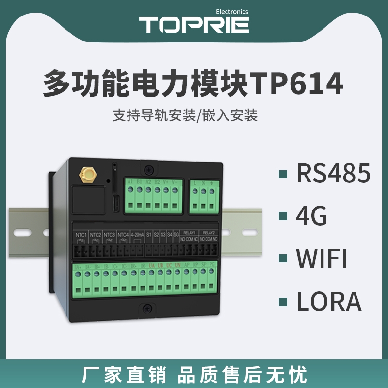 TP614多功能電力模塊三相四線復(fù)費(fèi)率測量儀表