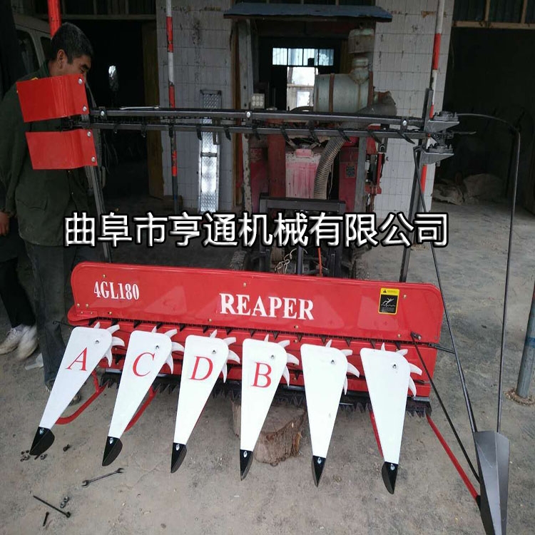 高桿作物割倒機(jī) 稻麥牧草割曬機(jī) 手扶車(chē)帶動(dòng)割曬機(jī)