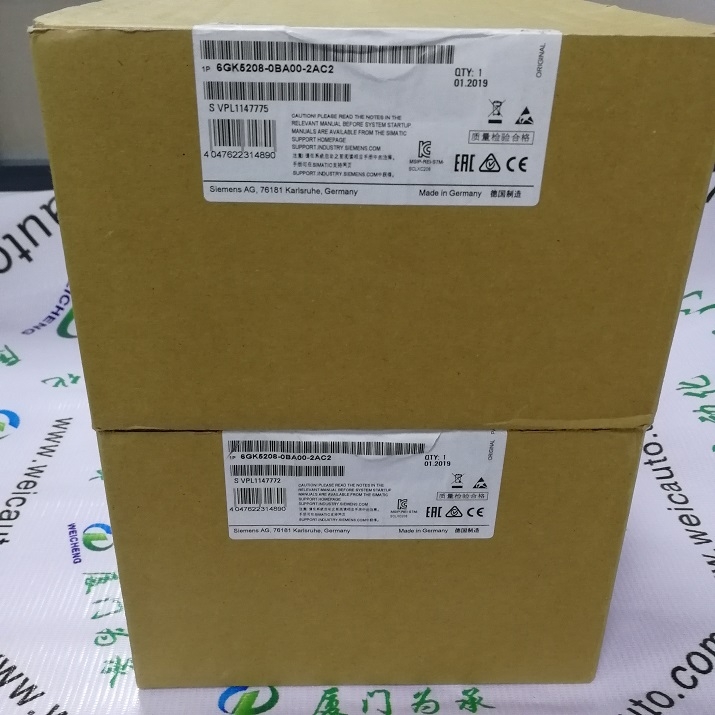 SIEMENS西門子交換機6GK5208-0BA00-2AC2