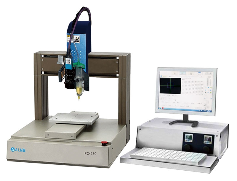 CCD視覺點膠機 噴射式桌面型點膠機 影像系統(tǒng)點膠機PC-250