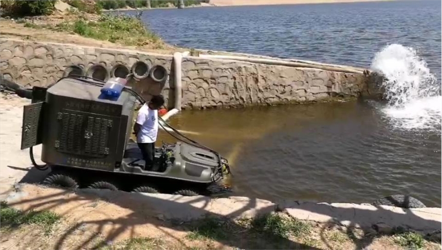 防汛裝備 南陽搶險車 大流量水陸兩棲排澇車