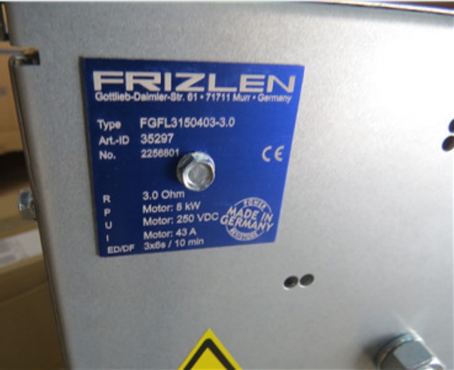 FRIZLEN 電阻系列 FZDPQU160*45S 3*25歐姆 3*150A