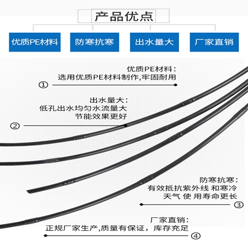 梁興縣內(nèi)鑲圓柱滴灌管價格便宜哪里好？