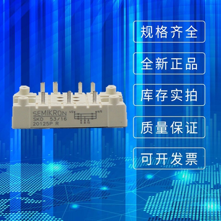 全新西門康可控硅模塊SKD53-16 SKD62-16二極管晶閘管現(xiàn)貨