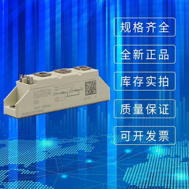 西門康可控硅模塊SKKT106B16E SKKT162-16E二極管現(xiàn)貨直銷