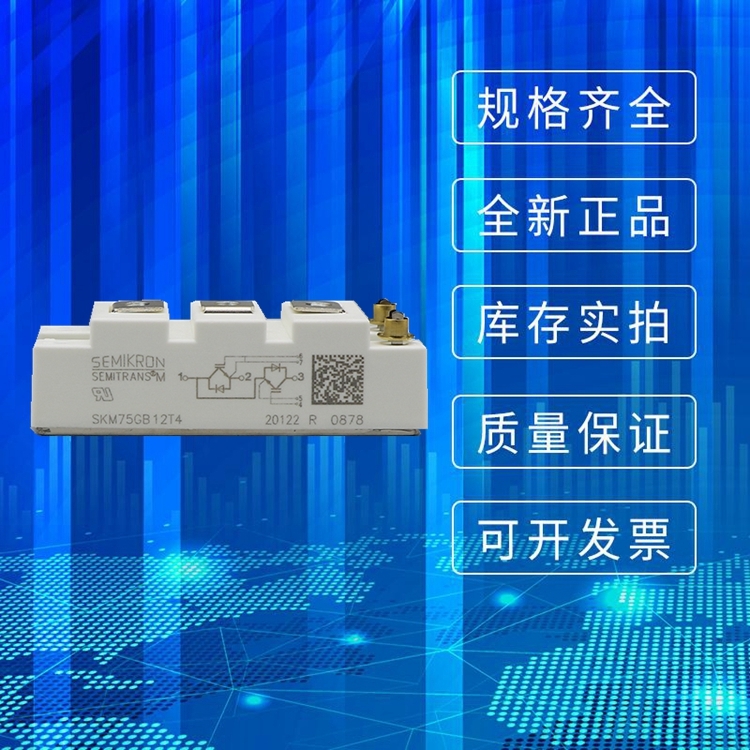 全新原裝西門康可控硅模塊SKM75GB12T4 SKM75GB17E4二極管現(xiàn)貨直銷