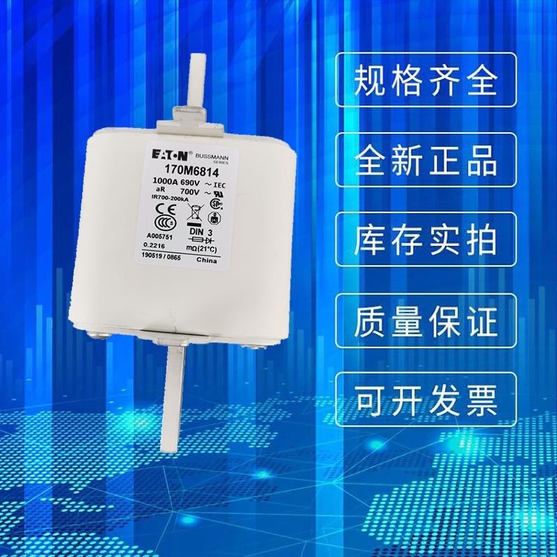 全新原裝進口熔斷器170M6814巴斯曼BUSSMANN快速熔斷器