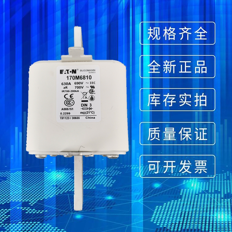 BUSSMANN巴斯曼熔斷器170M6810保險絲熔芯廠家直銷