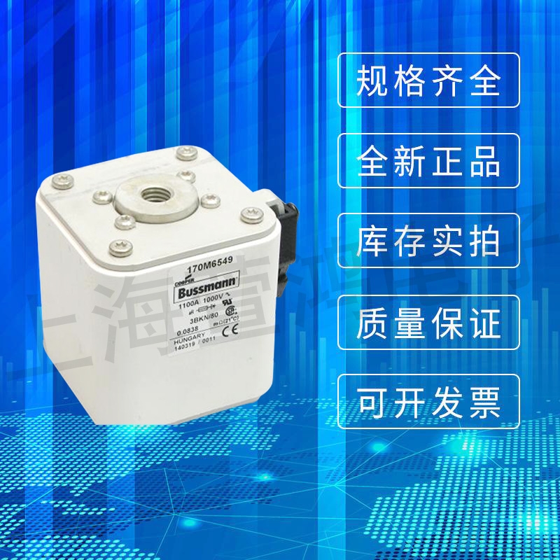 BUSSMANN巴斯曼熔斷器170M6548保險絲熔芯全新原裝現(xiàn)貨