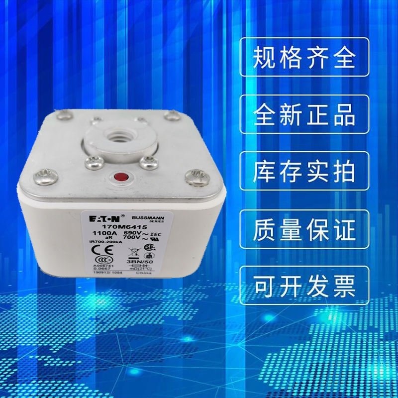 全新原裝BUSSMANN巴斯曼熔斷器170M6415保險絲熔芯