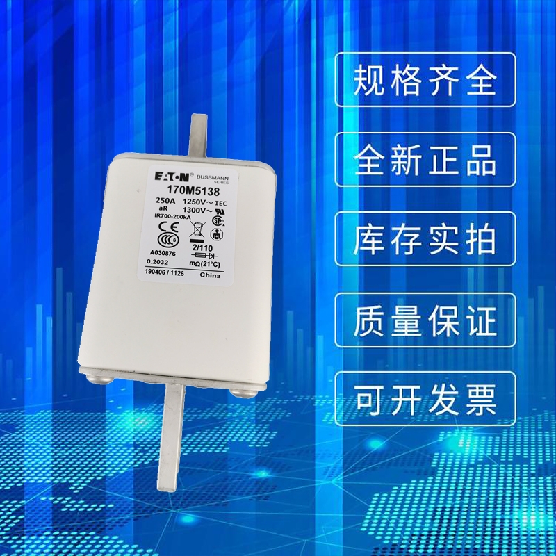 美國(guó)BUSSMANN巴斯曼熔絲170M5138 170M5140低壓熔斷器