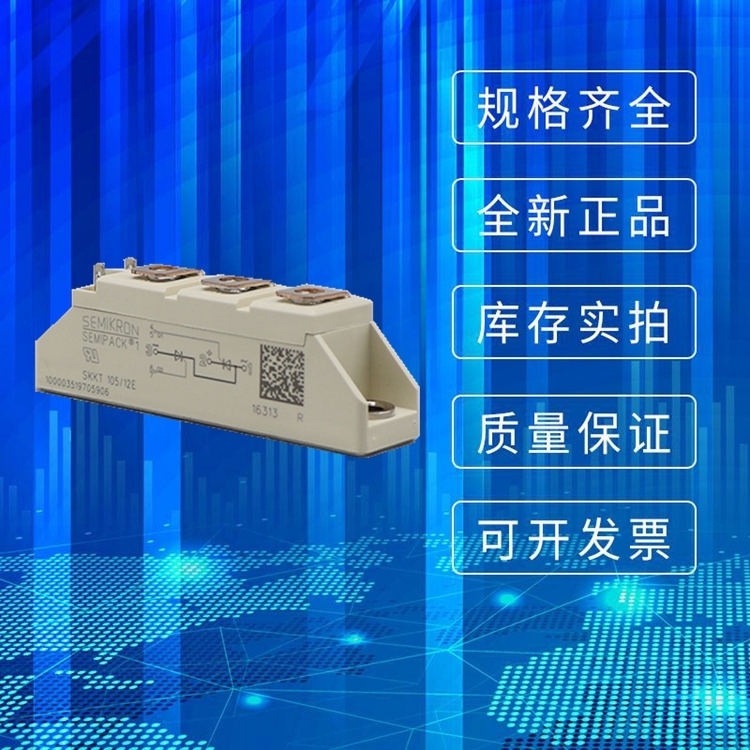 SKKT105-12E 全新原裝西門康二極管整流橋模塊生產(chǎn)廠家