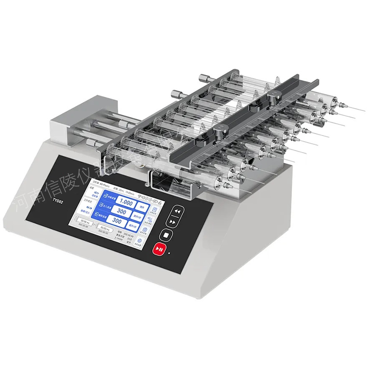 TYD02-10注射泵培養(yǎng)液連續(xù)傳輸十通道
