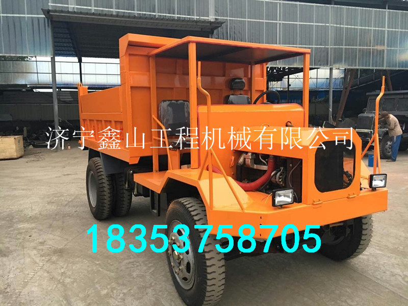 湖南長沙翻斗自卸工程車_礦用農(nóng)用出渣車_低矮型四不像礦用運輸車