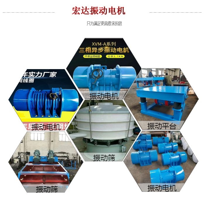 新聞:內蒙根河市XVM30-6振動電機2.2KW視頻觀看放心安心鶴壁市