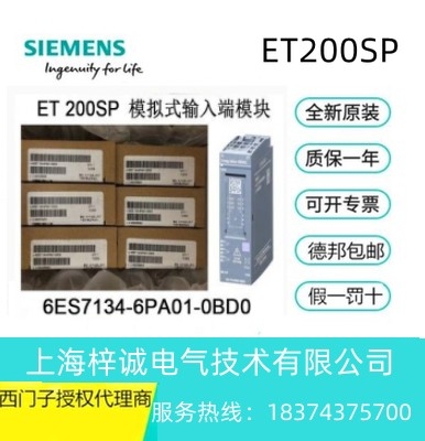 6ES71346PA010BD0 西門子 ET 200SP， 模擬式輸入端模塊 現(xiàn)貨