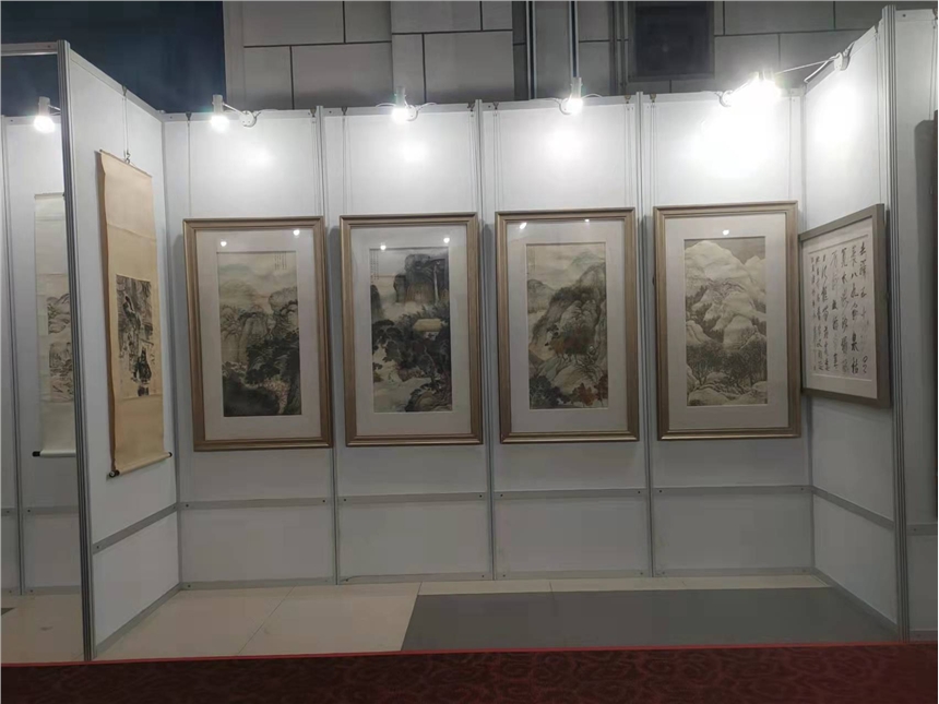 校慶展板 油畫展板 小學(xué)作品展板