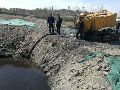 朝陽區(qū)豆各莊抽工地泥漿、生活污水清淤