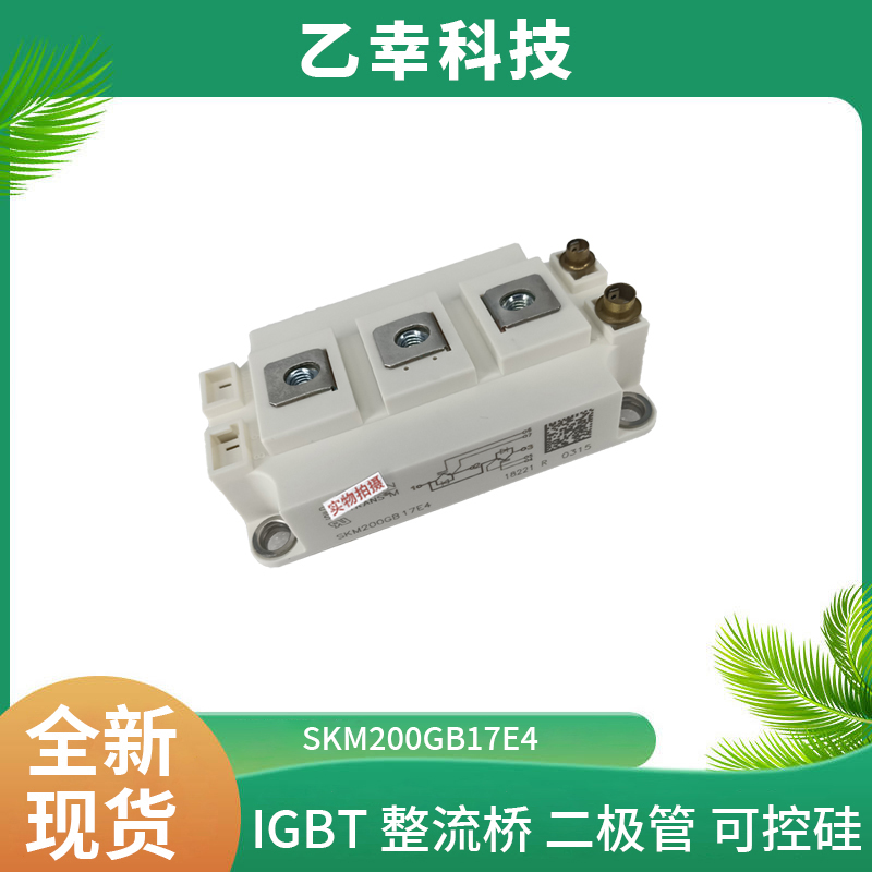 西門康IGBT功率模塊SKM200GB17E4采購