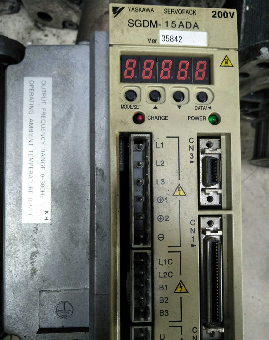 快速安川伺服電機維修 SGMGH-13ACA61 議價