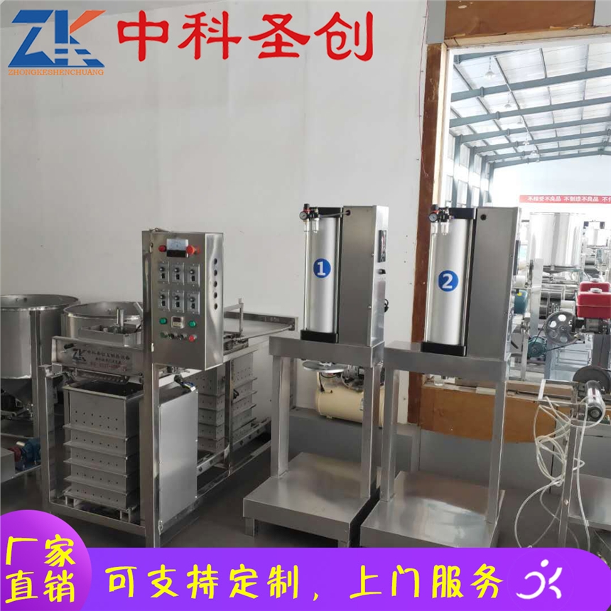 2020新款仿手工豆腐皮機 旺蒼縣自動豆腐皮機 自動小型千張機