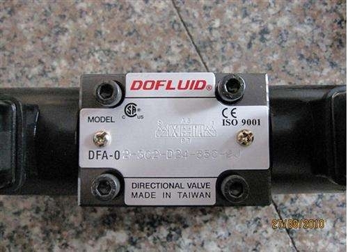 臺(tái)灣DOFLUID東峰 DFB-02-2D2-A220  東峰電磁換向閥 DOFLUID液壓閥