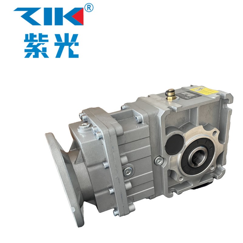 紫光KM075C準(zhǔn)雙曲面減速機  ZIK三級傳動齒輪減速機 紫光電機