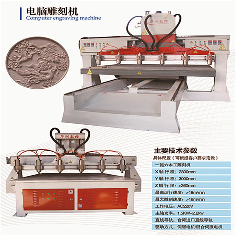 數控平雕機 旋轉雕刻機 門雕機華洲展會促銷