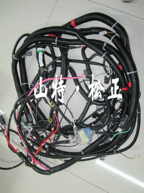 小松挖掘機(jī)PC200-8發(fā)動(dòng)機(jī)線束，啟動(dòng)線束，純正小松鉤機(jī)配件