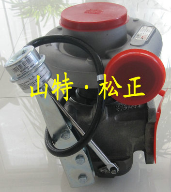 小松挖掘機PC300-7發(fā)動機配件，原裝渦輪增壓器總成，小松配件