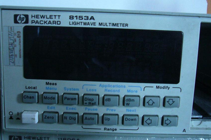 二手安捷倫光功率計HP8153AHP8163AHP8164A