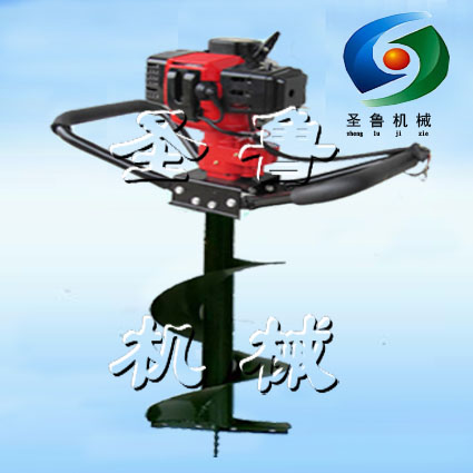 植樹(shù)機(jī)價(jià)格，汽油挖坑機(jī)生產(chǎn)廠家圣魯機(jī)械