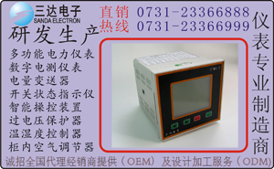 最新消息 SMB-96F-3AA三相電流表