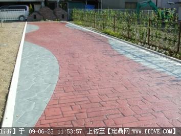 多樣化市政道路BS-022壓模地坪，彩色地坪，上海廠家，低價直銷，報價