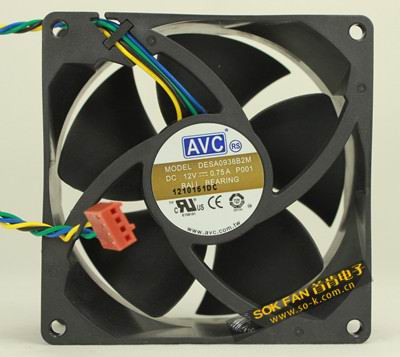 AVC DC12V 0.75A直流風(fēng)扇8238散熱風(fēng)扇,服務(wù)器風(fēng)扇DESA093