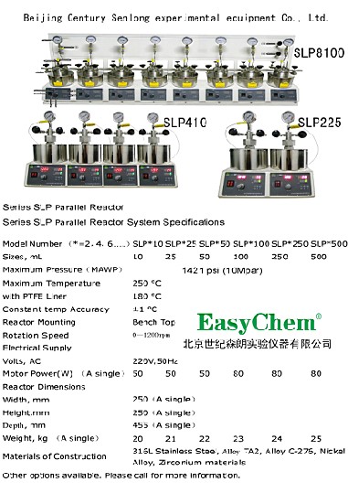 供應(yīng)SLP2250多釜組合反應(yīng)釜