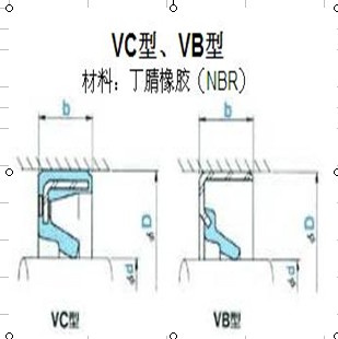 VC型、VB型油封   