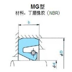 供應(yīng)NOK骨架油封，MG型油封