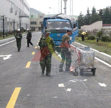 廣州停車場(chǎng)設(shè)計(jì)施工 深雅熱溶劃線 小區(qū)畫線 可CAD出圖