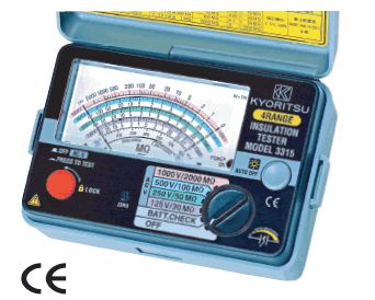 3316兆歐表/指針式絕緣測(cè)試儀-日本共立KYORITSU