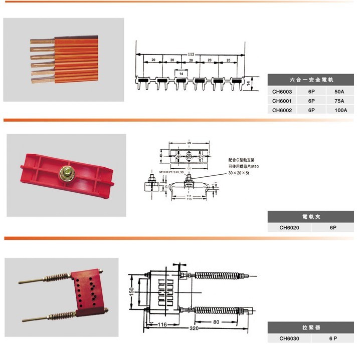 臺灣橋蕙ITS安全電軌價格,臺灣坤溢滑觸線型號,勤工無接縫安全電軌滑觸線批發(fā)